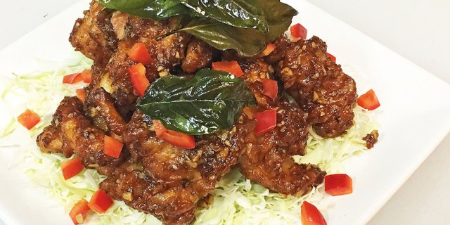 Crispy Garlic Chicken