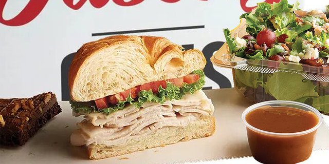 Nutty Mixed-Up Salad & Sandwich Combo Package