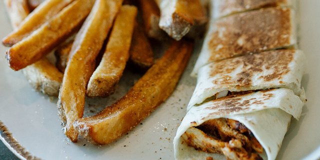 Lamb Kebab Wrap