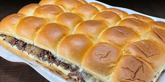 Impossible Chopped Cheese Sliders