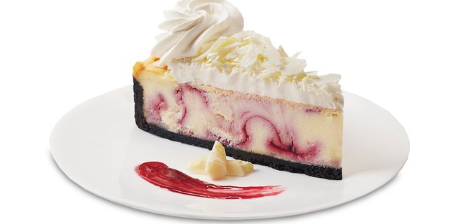 White Chocolate Raspberry Cheesecake Slice