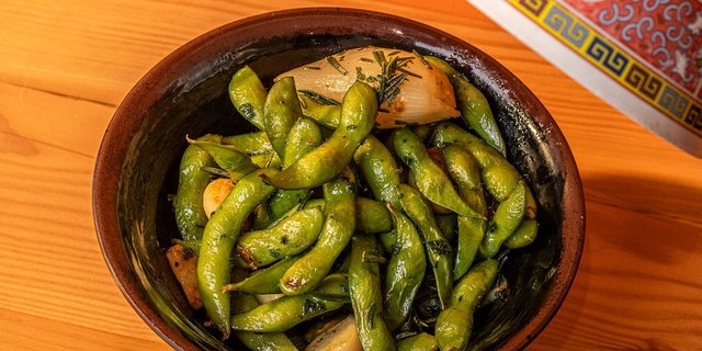 Gluten-Free Herbed Edamame