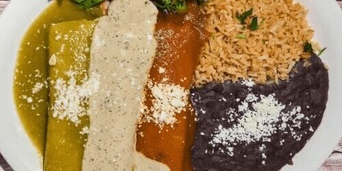 Lupe's Chicken Enchiladas
