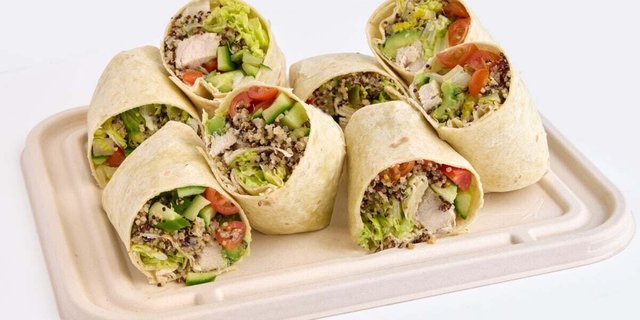 Chicken Avocado Ranch Wraps