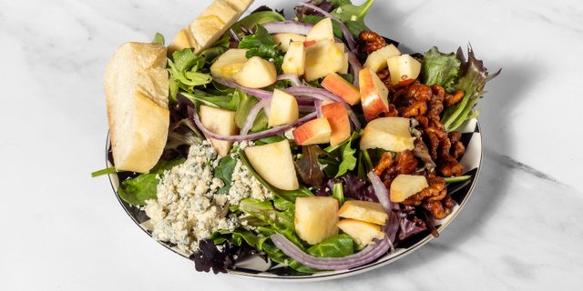 Bleu Cheese Apple Walnut Salad