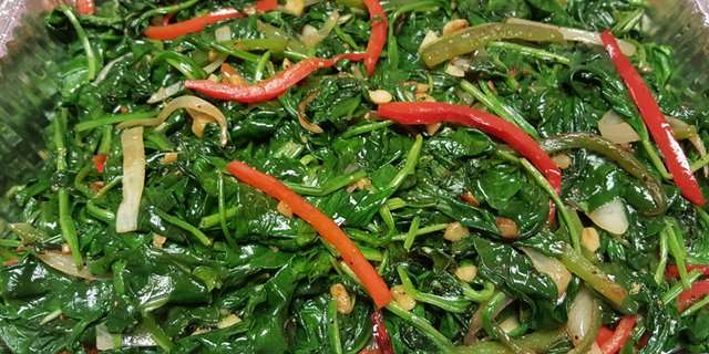 Sautéed Baby Spinach