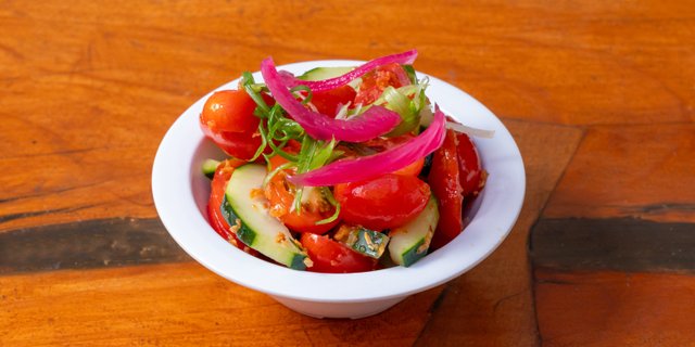 Cucumber Red Onion Salad