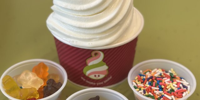 3-Topping Frozen Yogurt
