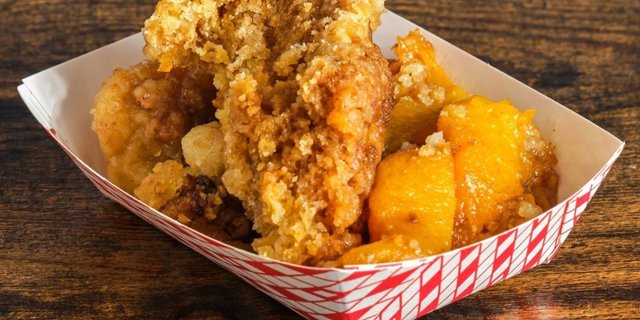 Peach Dump Cake