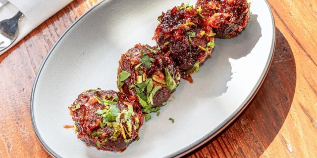 Spicy Lamb Meat Balls
