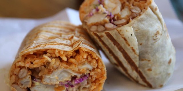 Baja Fish Burrito
