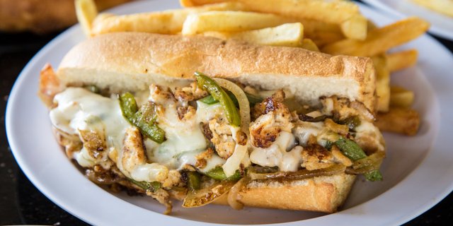 Chicken Cheese Steak Special Sub