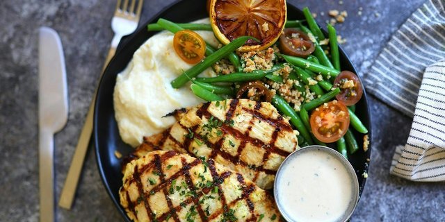 Grilled Lemon Chicken