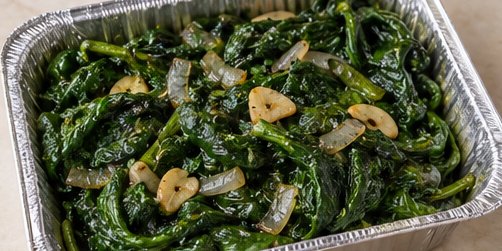Sautéed Spinach