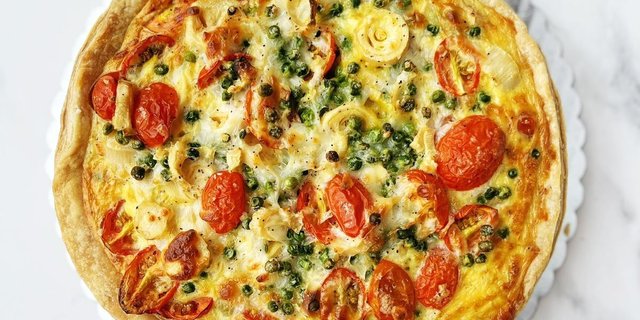 Heart of Palm Quiche
