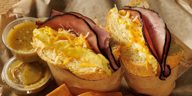 Breakfast s'wich (Sandwich)