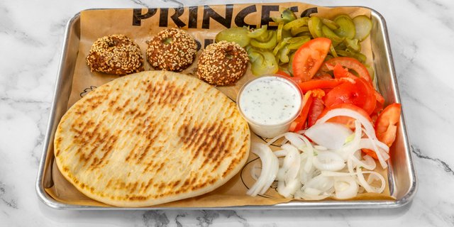 Build-Your-Own Falafel Pita Wrap