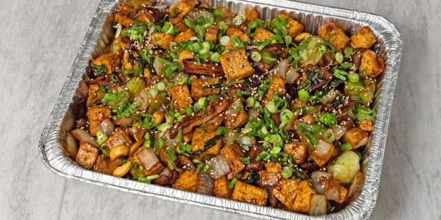 Wok-Fried Tofu Tray