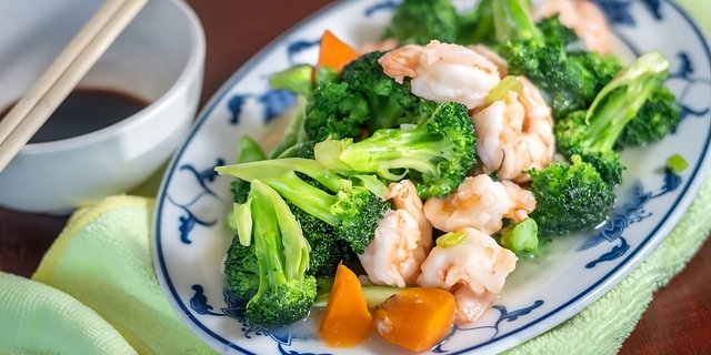 Shrimp w/ Broccoli