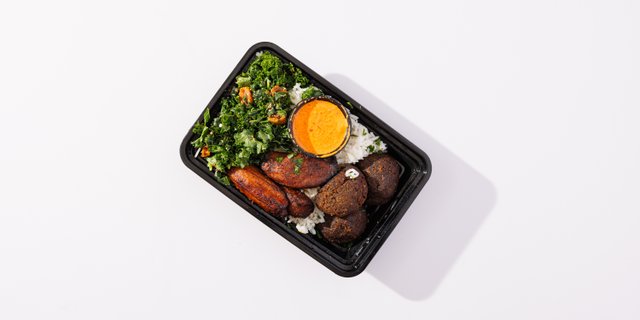 Jerk Breaded & Fried Tofu Boxed Lunch