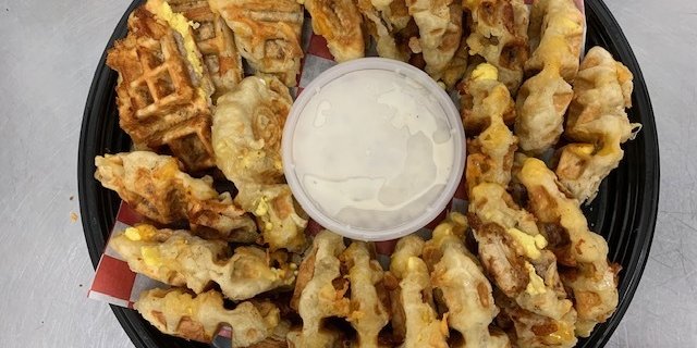 Sausage Egg & Cheese Biscuit Platter