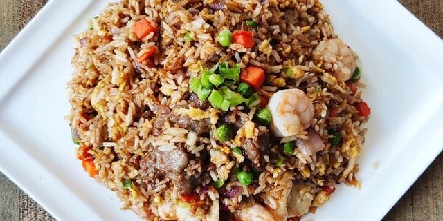 Combo Fried Rice Half Tray