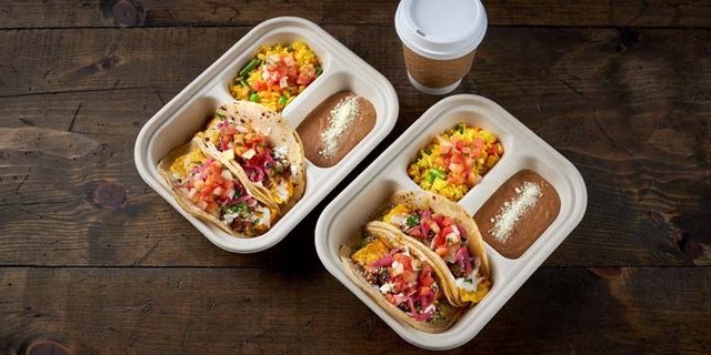 Breakfast Taco Box w/ Chorizo