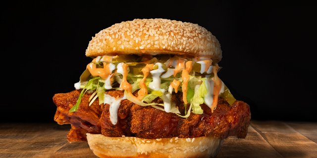 Hot Honey Chick Crispy Chicken Sandwich