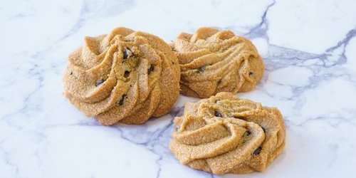 Double Chocolate Chip Swirl Cookies