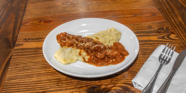 Goulash & Polenta