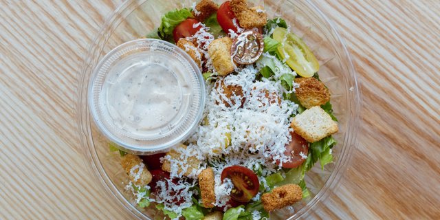 Individual Roma Caesar Salad