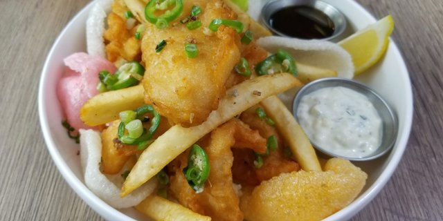 Salt & Pepper "Fish & Chips" & Chips