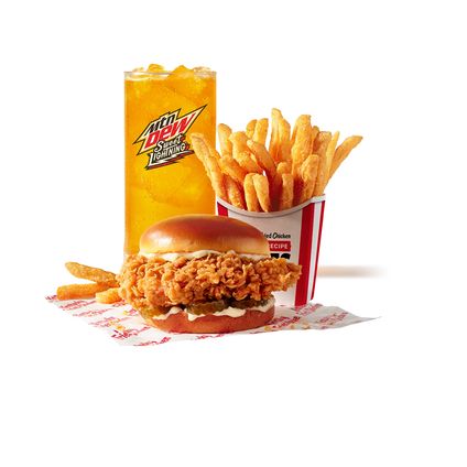 Saucy Chicken Sandwich Combo