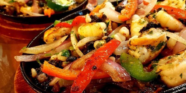 Shrimp Fajitas