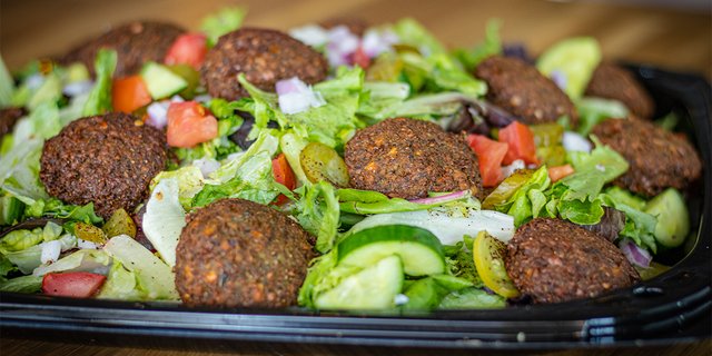 Vegan Falafel Salad