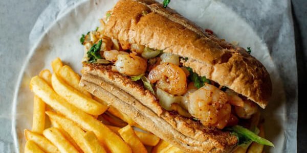 Grilled Shrimp Sandwich