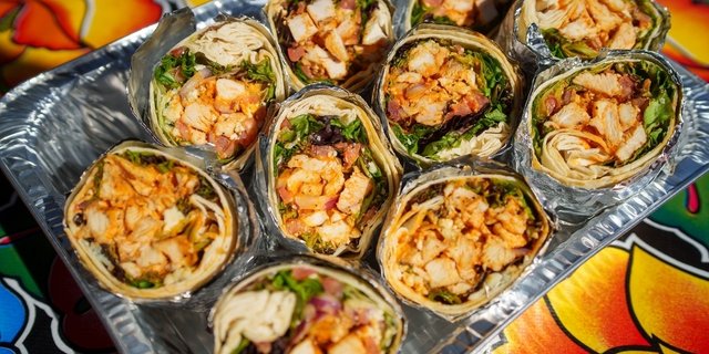 10 Buffalo Chicken Wraps