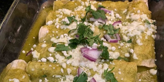 Enchiladas Verdes