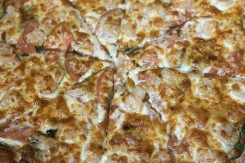 Shrimp Scampi Pizza