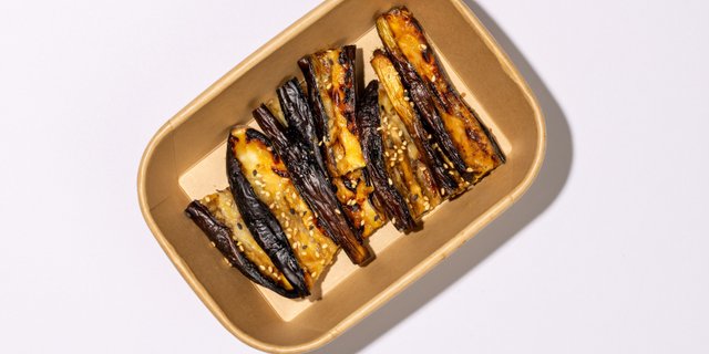Miso Roasted Eggplant Platter