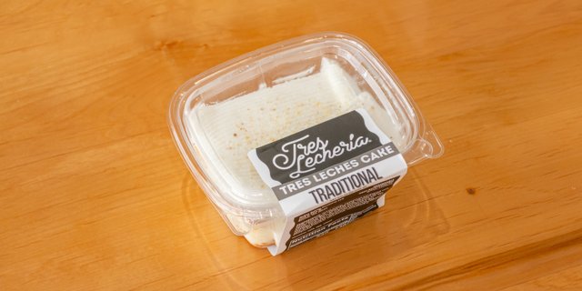 Traditional Tres Leches Cake Slice