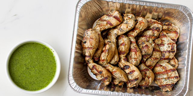 Grilled Chicken Pesto
