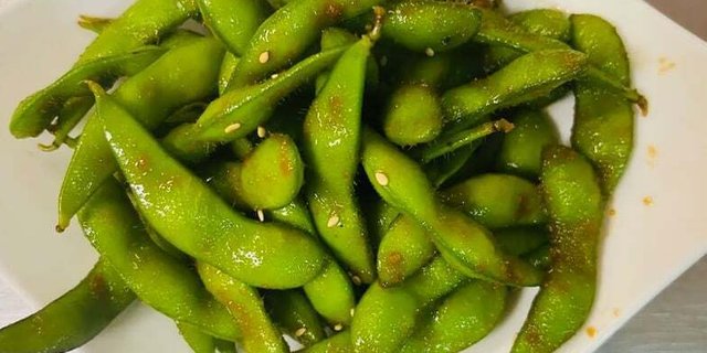 Garlic Edamame