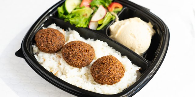 Vegetarian Falafel Plate