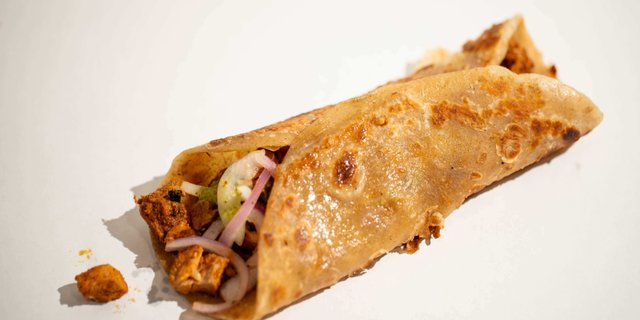 Chicken Tikka Kathi Roll