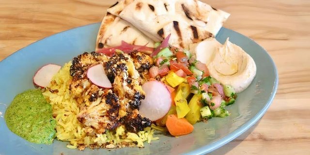 Shawarma Cauliflower Plate