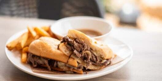 French Dip Filet Sandwich Boxed Lunch