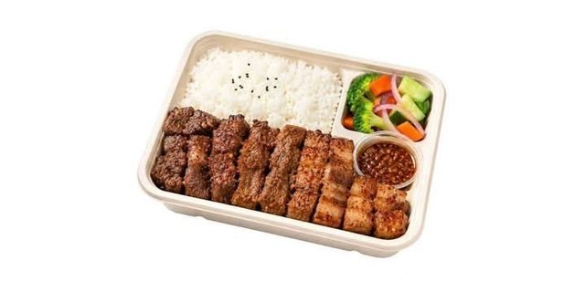 Signature BBQ Skewer Rice Box