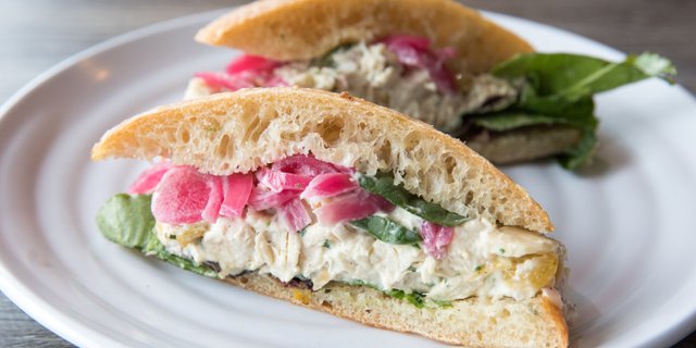 Tarragon Chicken Salad Sandwich