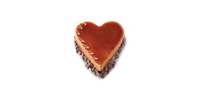 Chocolate Caramel Heart